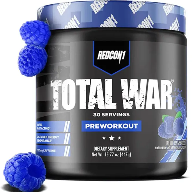 Hovedbilde Total War PWO Blue Raspberry 30 serv
