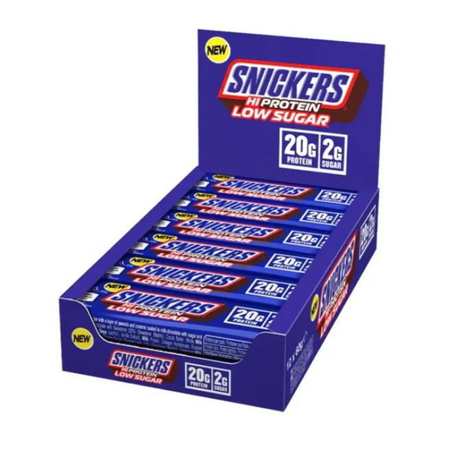 Hovedbilde Snickers Low SugarHigh Protein Bar 12x57 Milk Chocolate