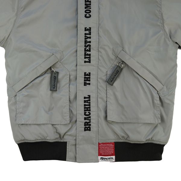 Brachial Flight Jacket City Grey