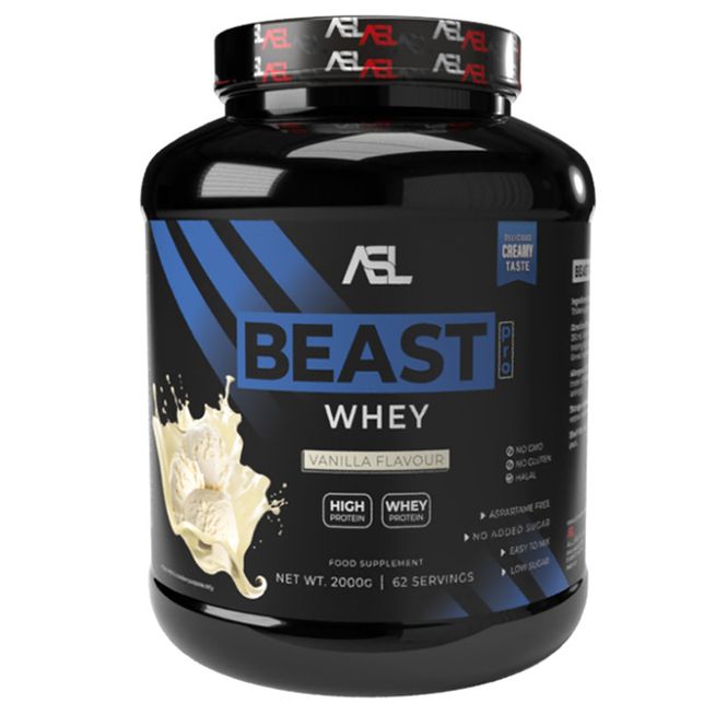 Hovedbilde ASL Beast Whey 2kg Vanilla